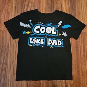 5 For $25 Garanimals Black Cool Like Dad Tee Toddler Size 5T